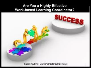 Are You a Highly Effective Work-based Learning Coordinator?