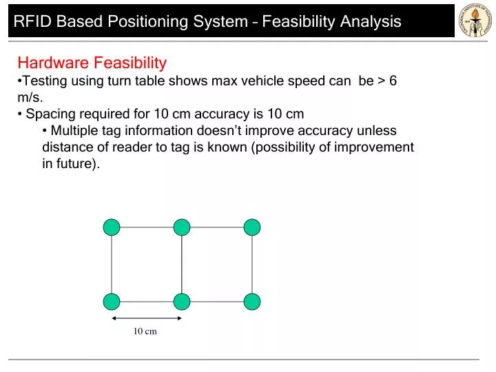 rfid based positioning system feasibility analysis