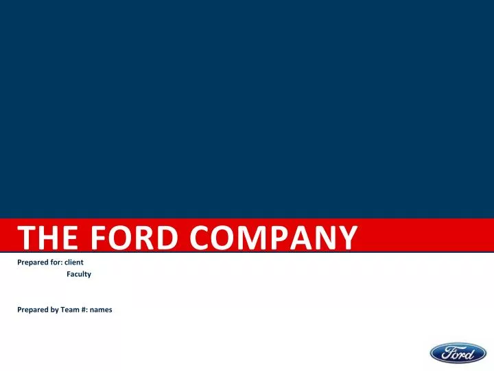 the ford company