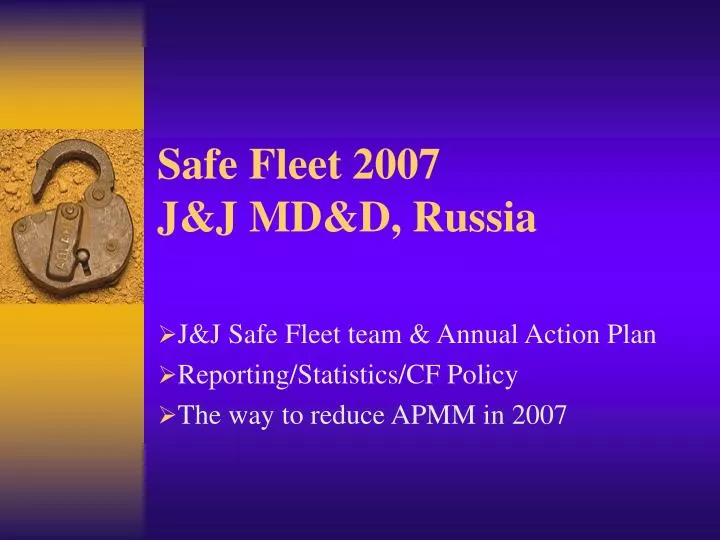safe fleet 2007 j j md d russia