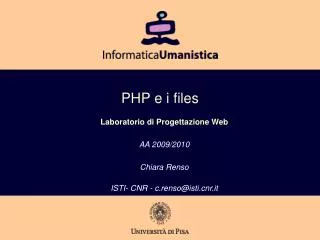 php e i files