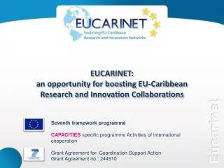 EUCARINET: an opportunity for boosting EU-Caribbean Research and Innovation Collaborations