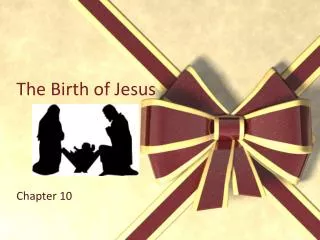 The Birth of Jesus