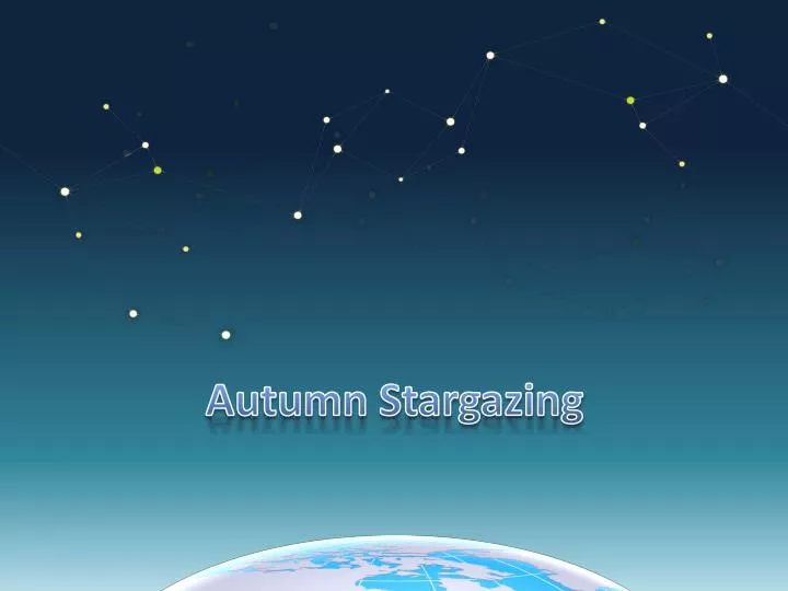 autumn stargazing