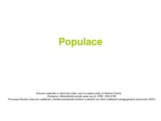populace