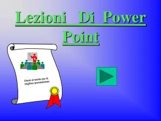 lezioni di power point