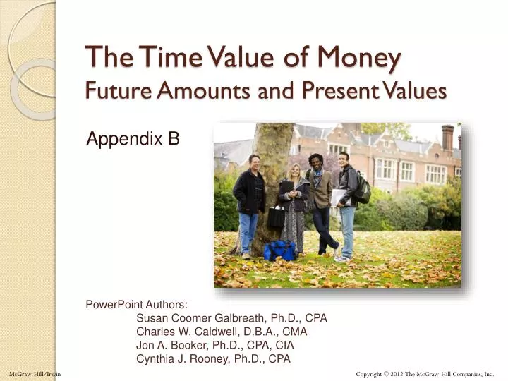 the time value of money future amounts and present values