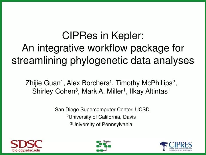 cipres in kepler an integrative workflow package for streamlining phylogenetic data analyses