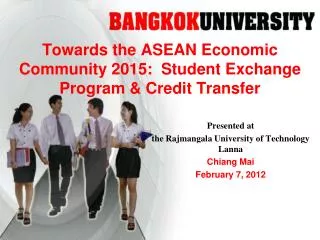towards the asean economic community 2015 student exchange program credit transfer