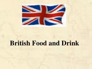 British Food and Drink