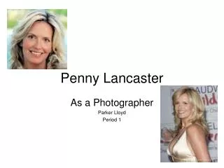 Penny Lancaster
