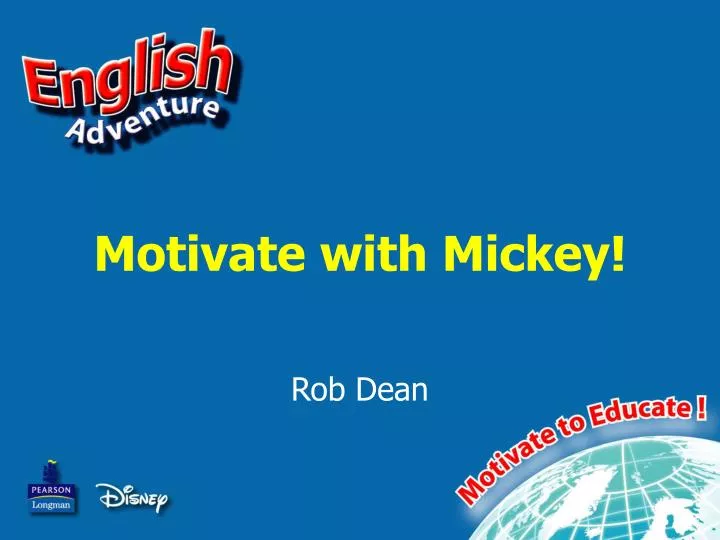 motivate with mickey