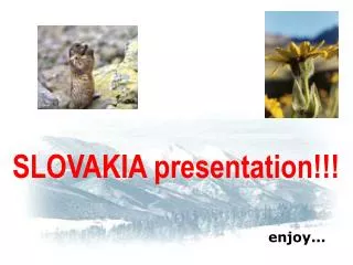 SLOVAKIA presentation!!!