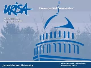 Geospatial Semester