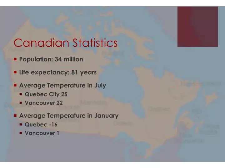 canadian statistics