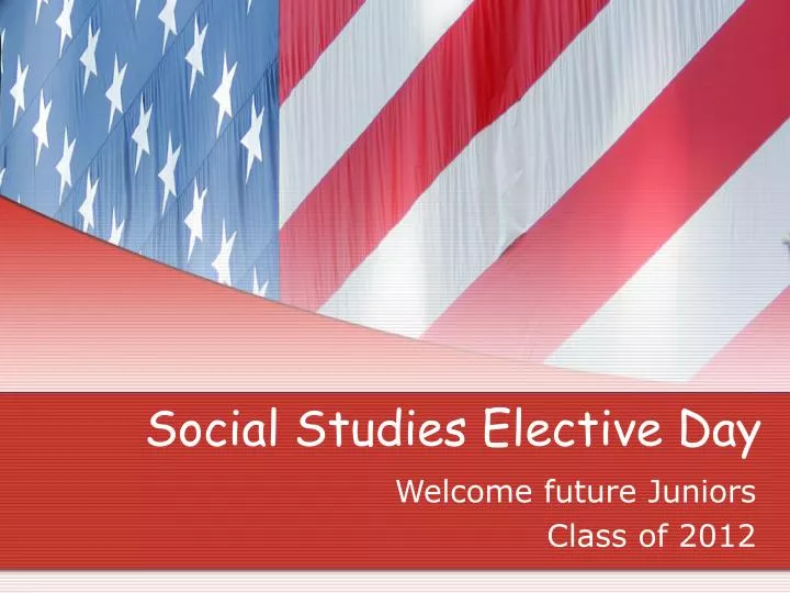 social studies elective day