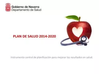 plan de salud 2014 2020