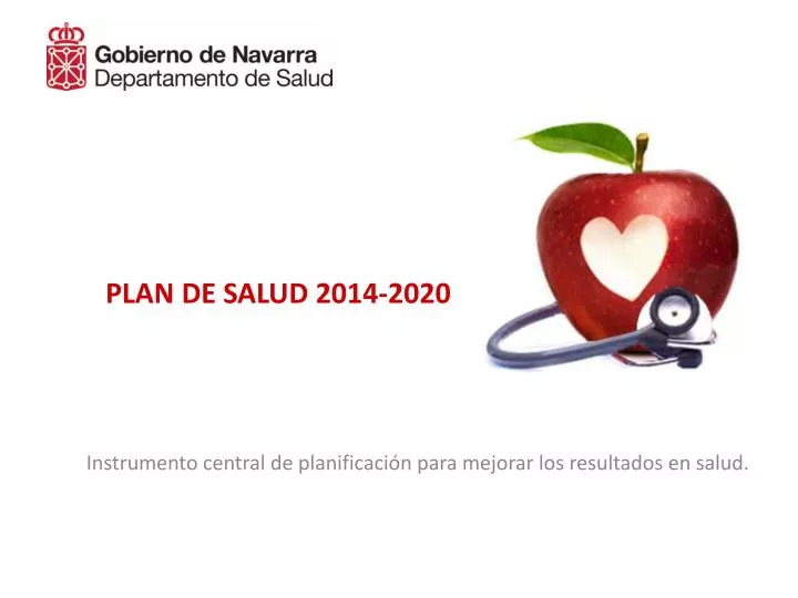 plan de salud 2014 2020