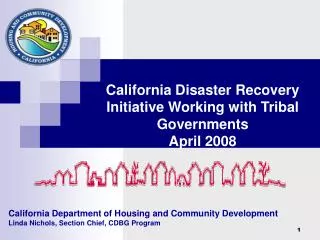 California Department of Housing and Community Development