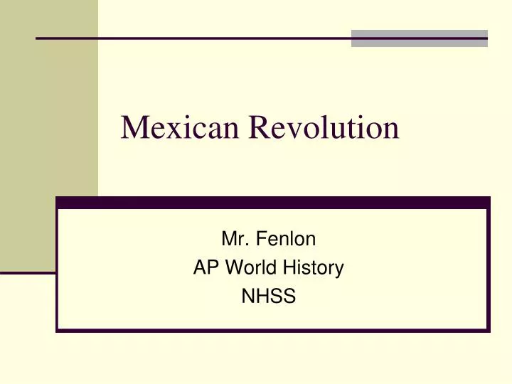 mexican revolution