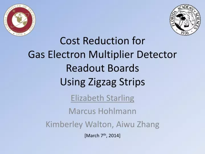 cost reduction for gas electron multiplier detector readout boards using zigzag strips
