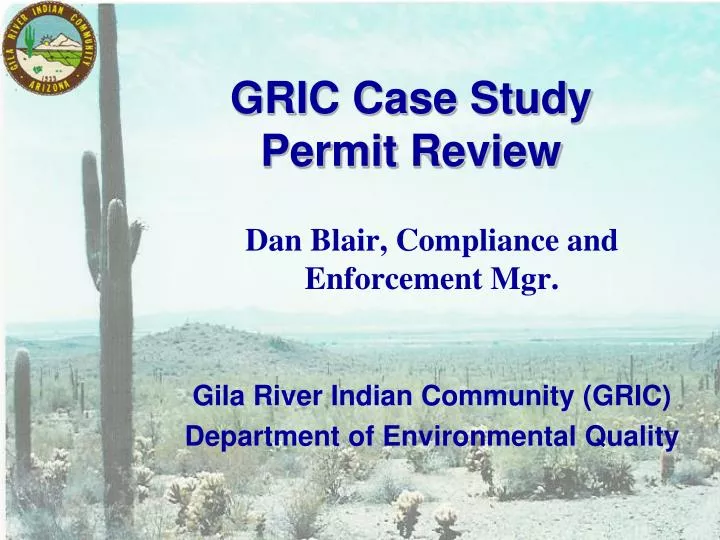 gric case study permit review