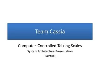 Team Cassia