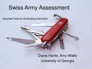 Swiss Army Assessment
