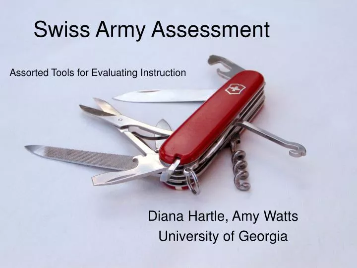 swiss army assessment