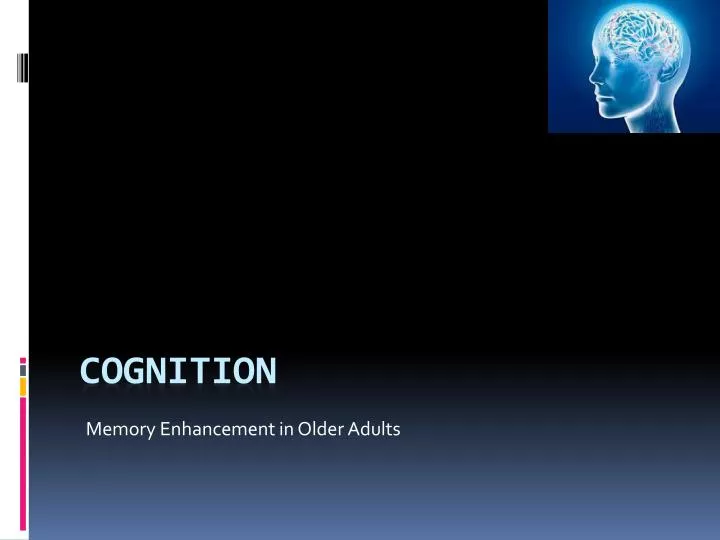 memory enhancement in older adults