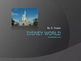 Disney World Framework 2.8.6