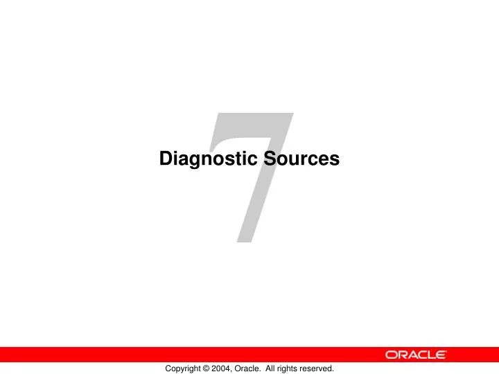 diagnostic sources