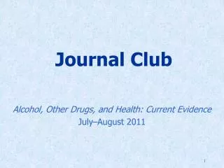 Journal Club