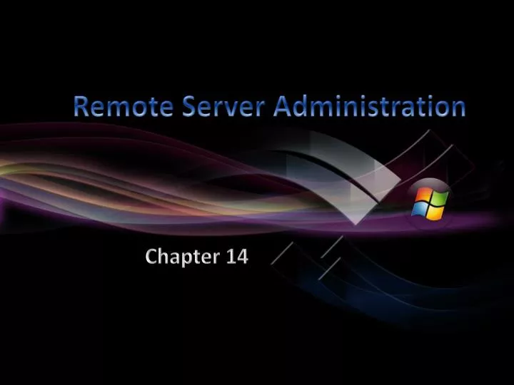 remote server administration