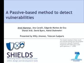 A Passive-based method to detect vulnerabilities