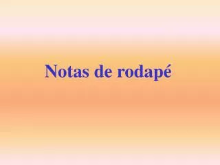 notas de rodap