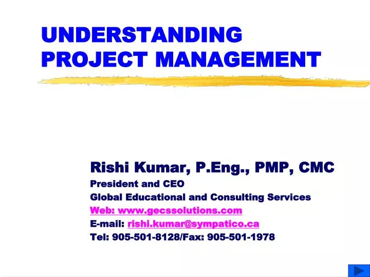 understanding project management