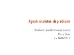 Agenti risolutori di problemi - slide 1