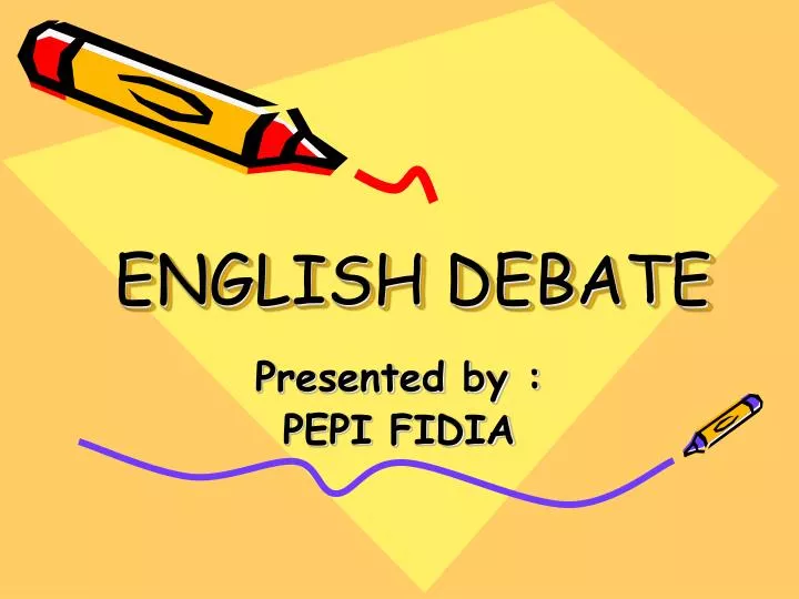 english debate