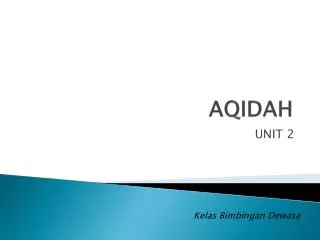 aqidah