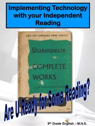 Implementing Technology with your Independent Reading