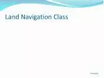 Land Navigation Class