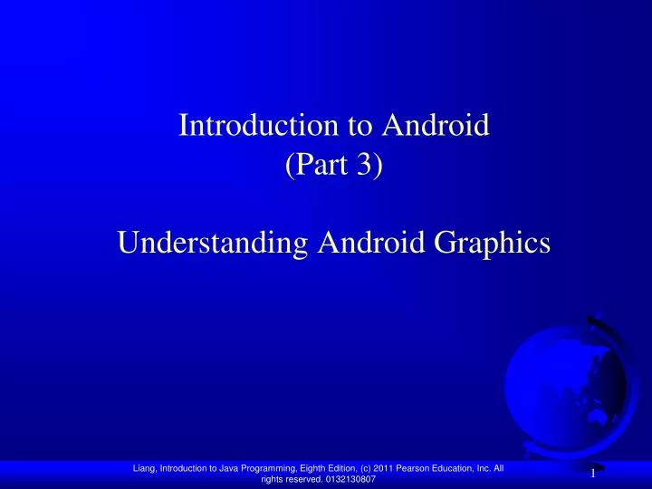 introduction to android part 3 understanding android graphics