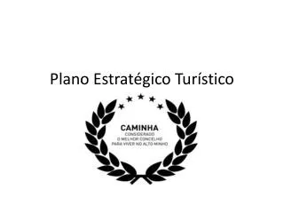 plano estrat gico tur stico