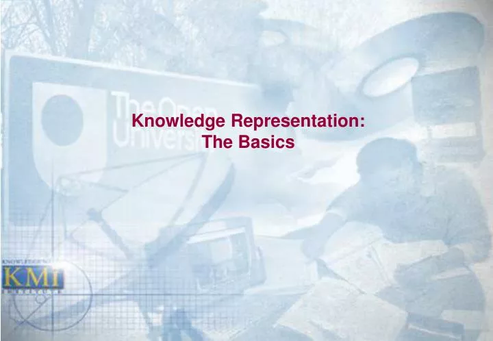 knowledge representation the basics
