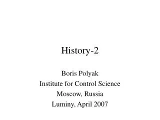 History-2