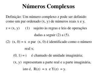 n meros complexos