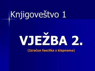 knjigove tvo 1