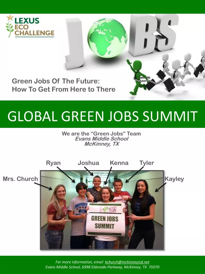 global green jobs summit