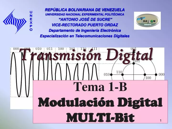 tema 1 b modulaci n digital multi bit